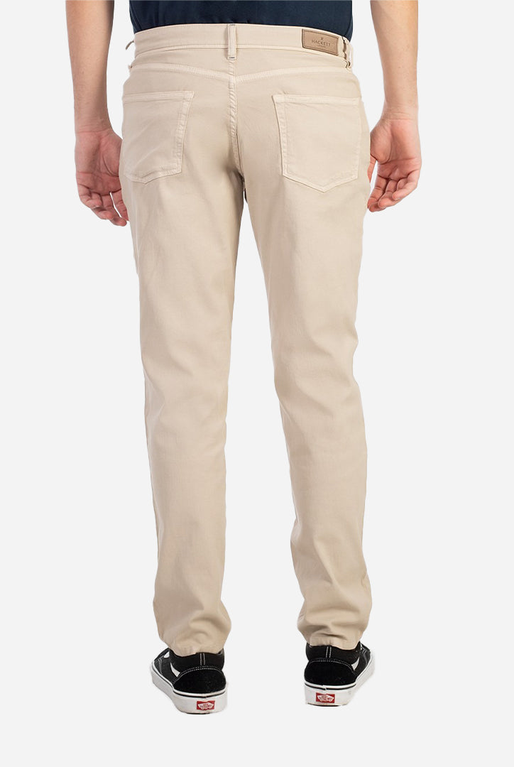 PANTALON HACKETT LONDON BEIGE ALG + ELAS (HM212593R-8JJ)
