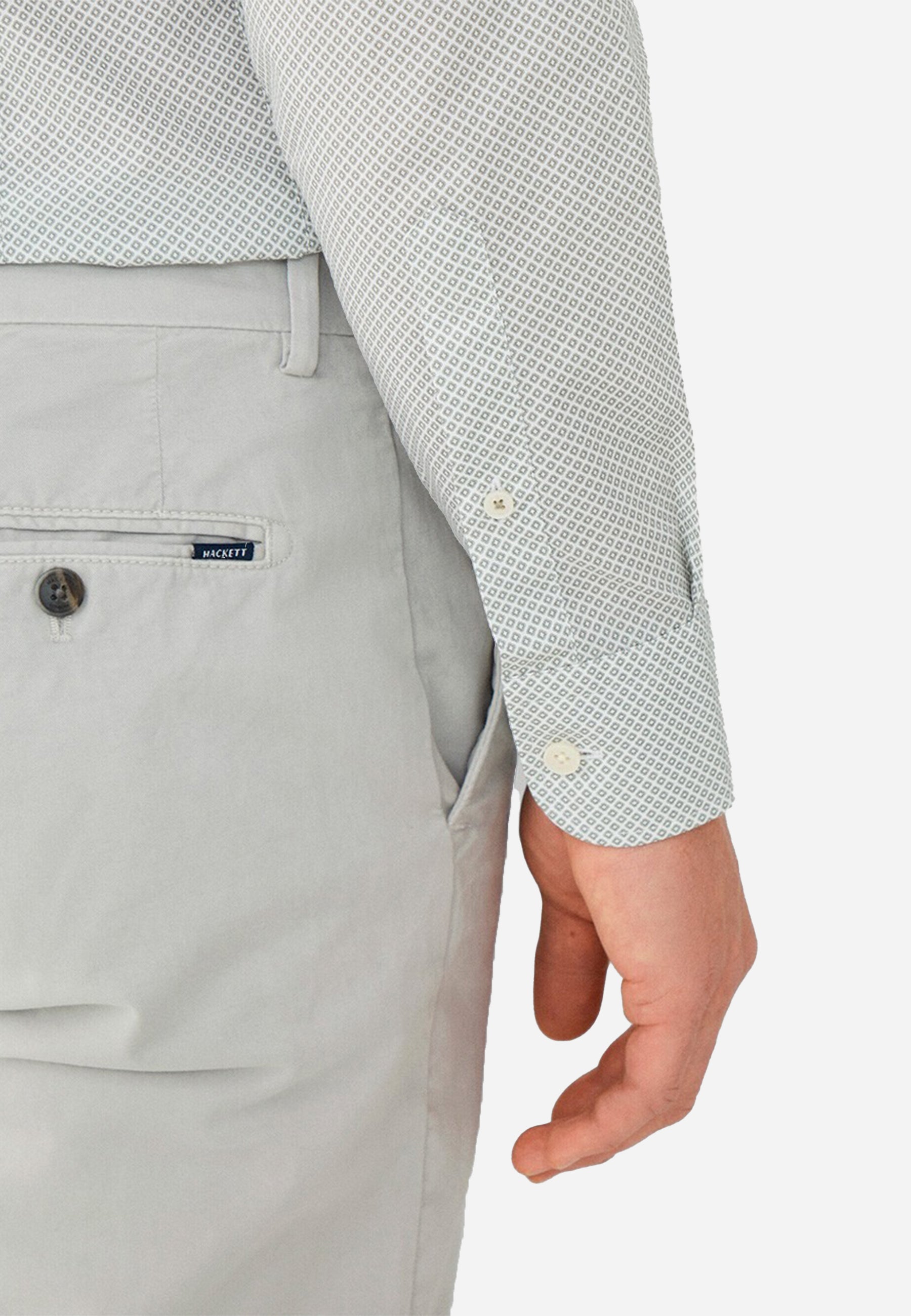 Camisa Hombre Rayas Gris H.L.