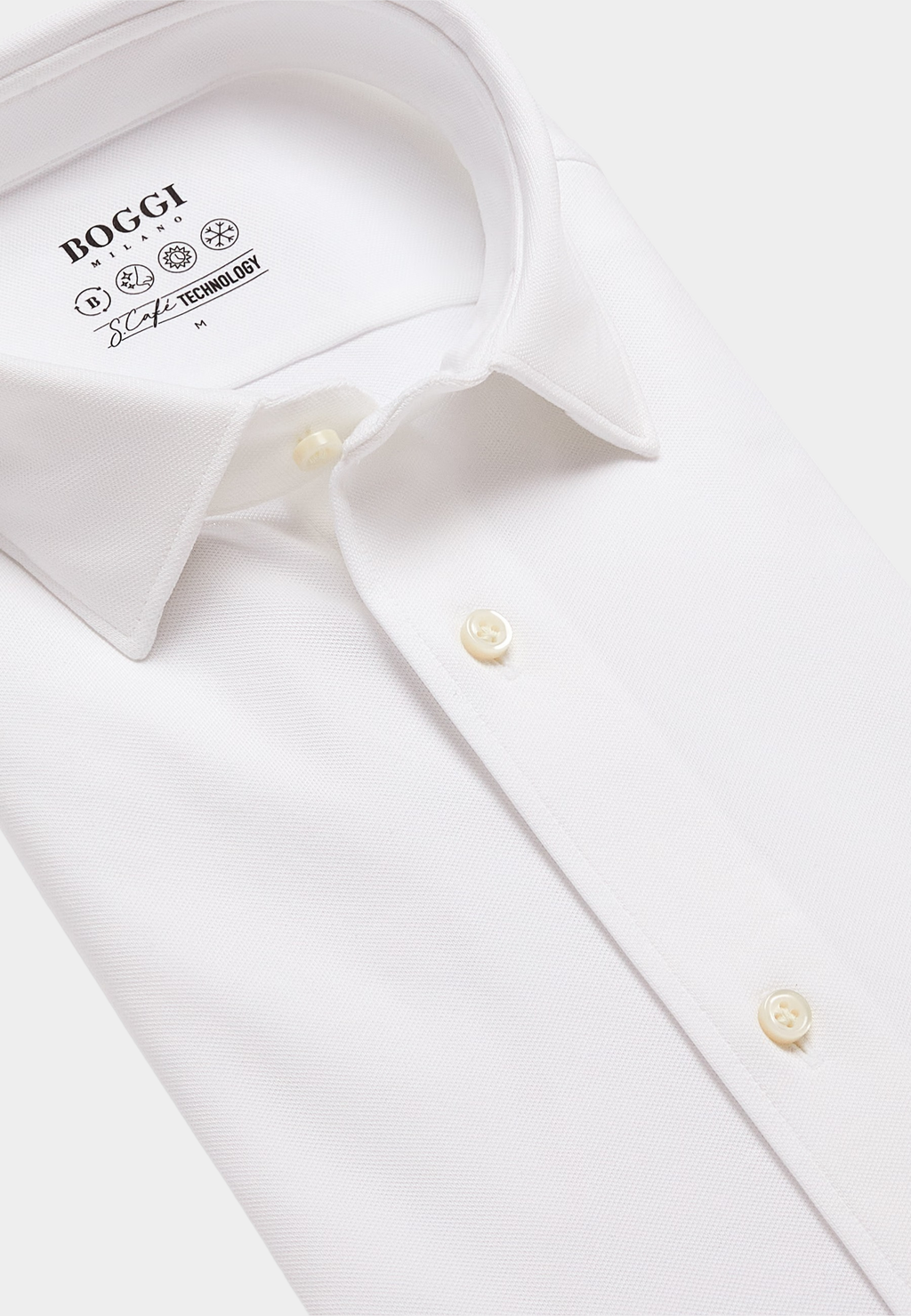 Camisa Blanca Hombre B.M.