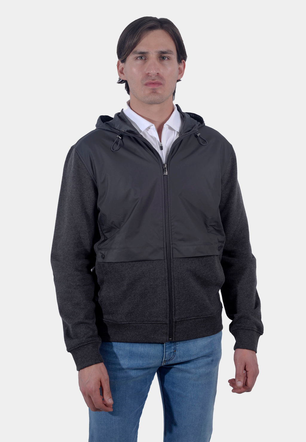 CHAQUETA CORNELIANI GRIS ALGOD (90G566-2825038-013)