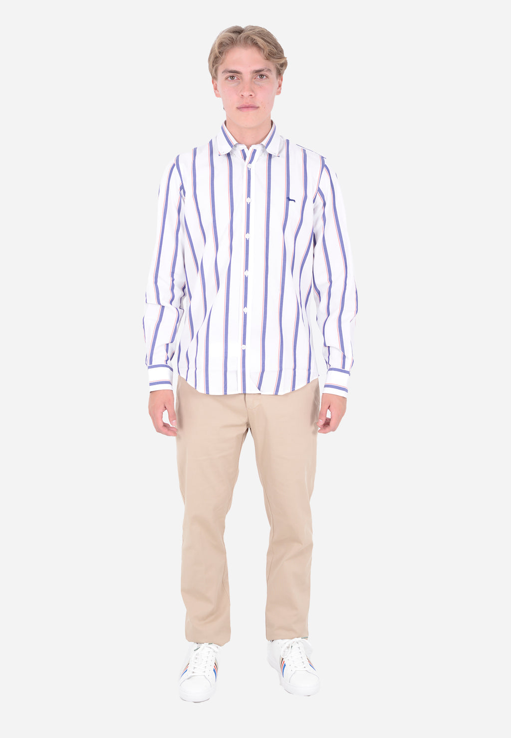CAMISA HARMOT&BLAINE BLANCO RYS ALGOD (CRL011012790M-100)