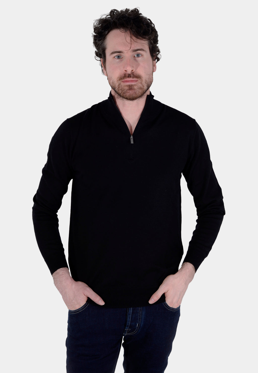 Sweater Negro Lana B.M.