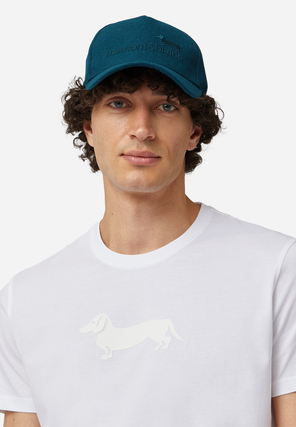 CAMISETA-TSHIRT HARMONT & BLAINE BLANCO ALGODON (IRM003021055S-100)