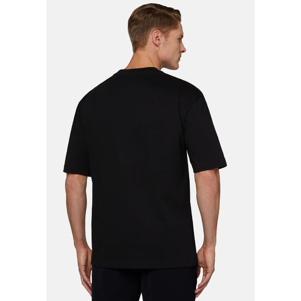 CAMISETA-TSHIRT BOGGI NEGRO ALGODON