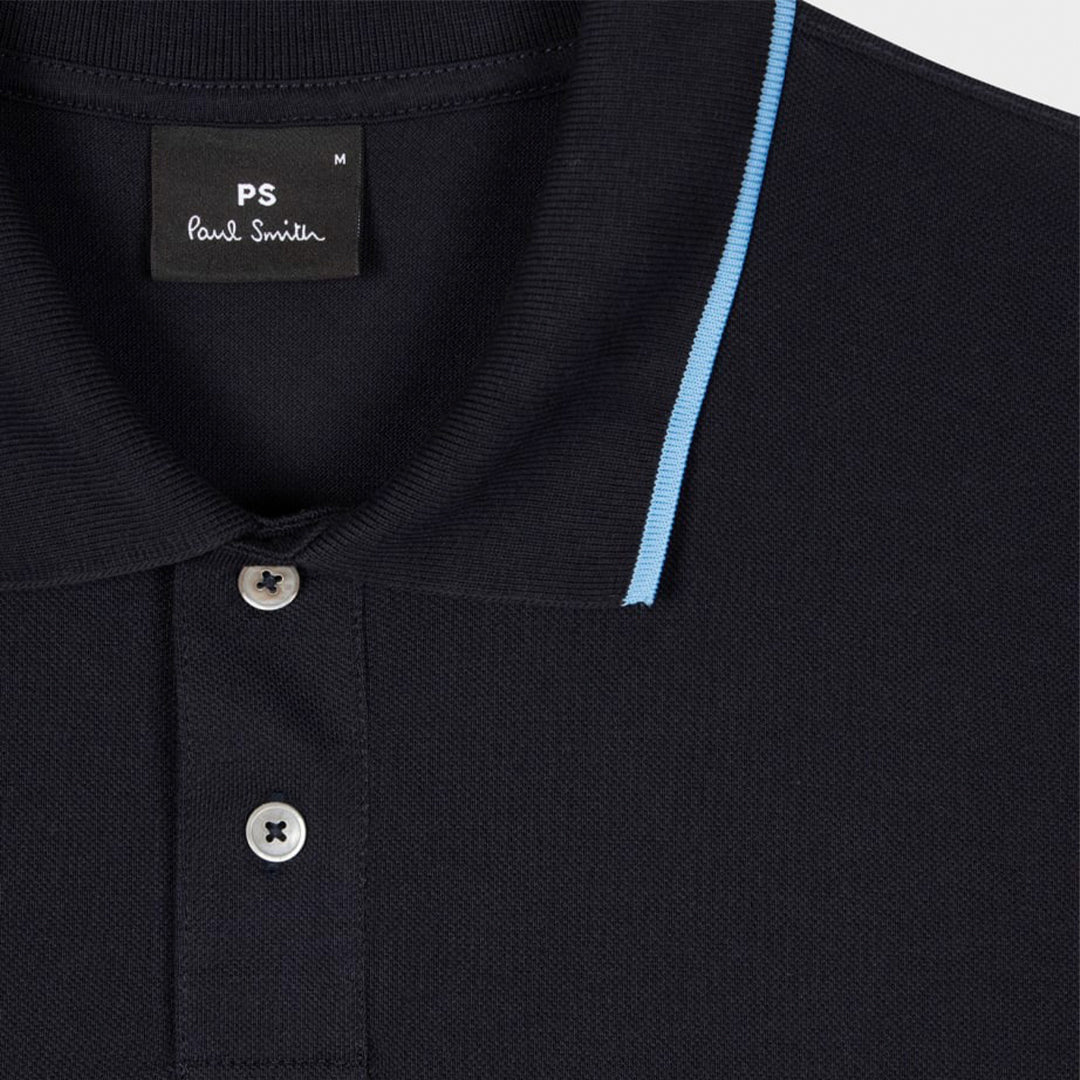 CAMISETA POLO PAUL SMITH AZUL ALGODON (M2R-151LZ-N21580-49)