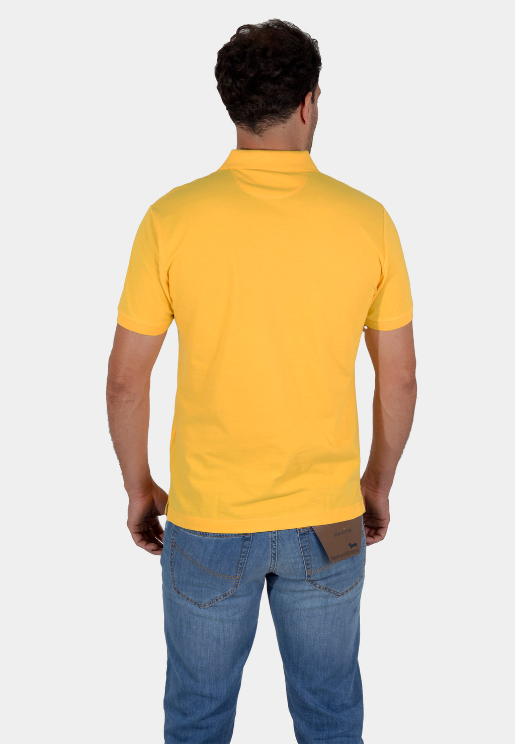 CAMISETA POLO HACKETT AMARILLO (HM562363-1BZ)