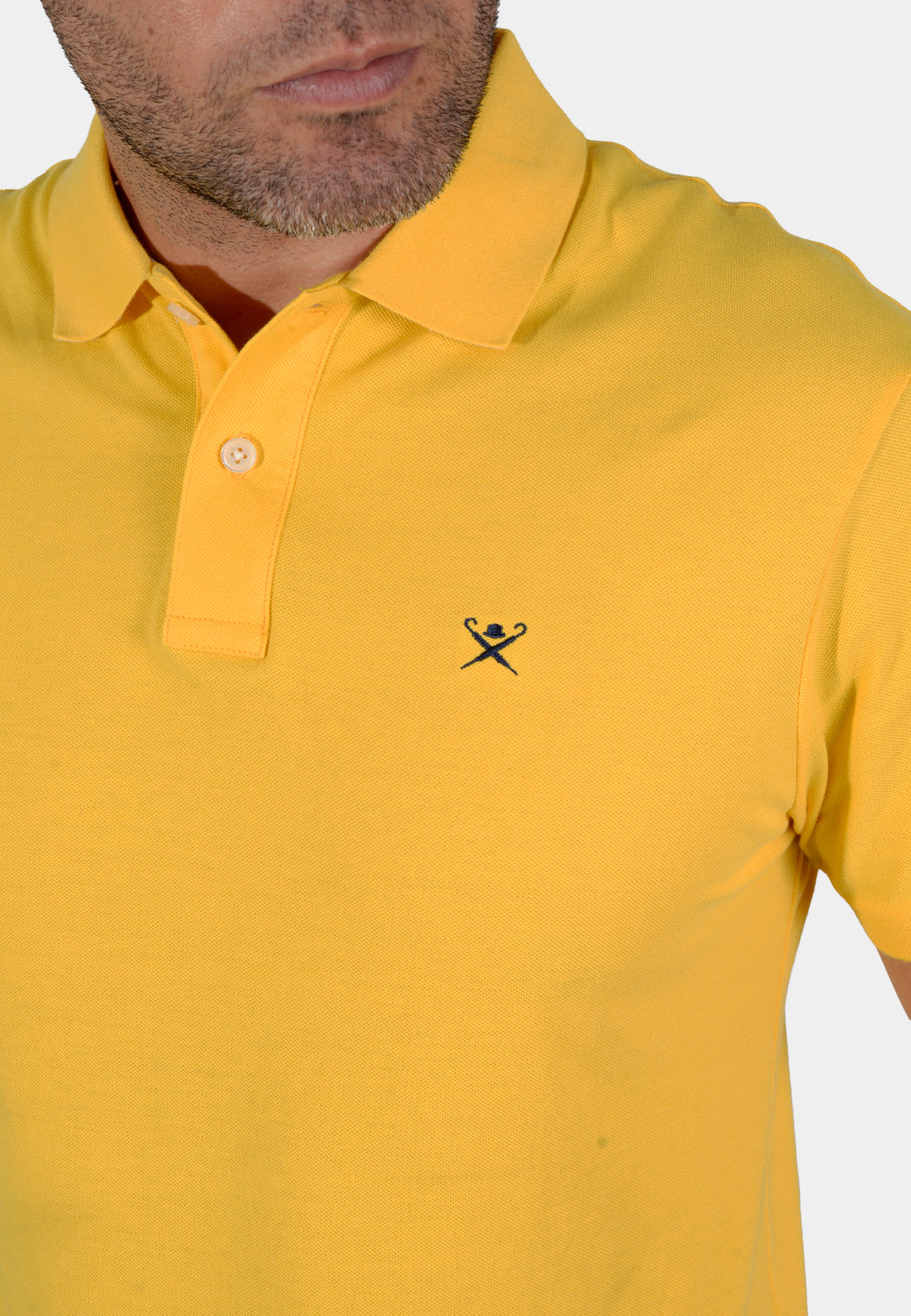 CAMISETA POLO HACKETT AMARILLO (HM562363-1BZ)