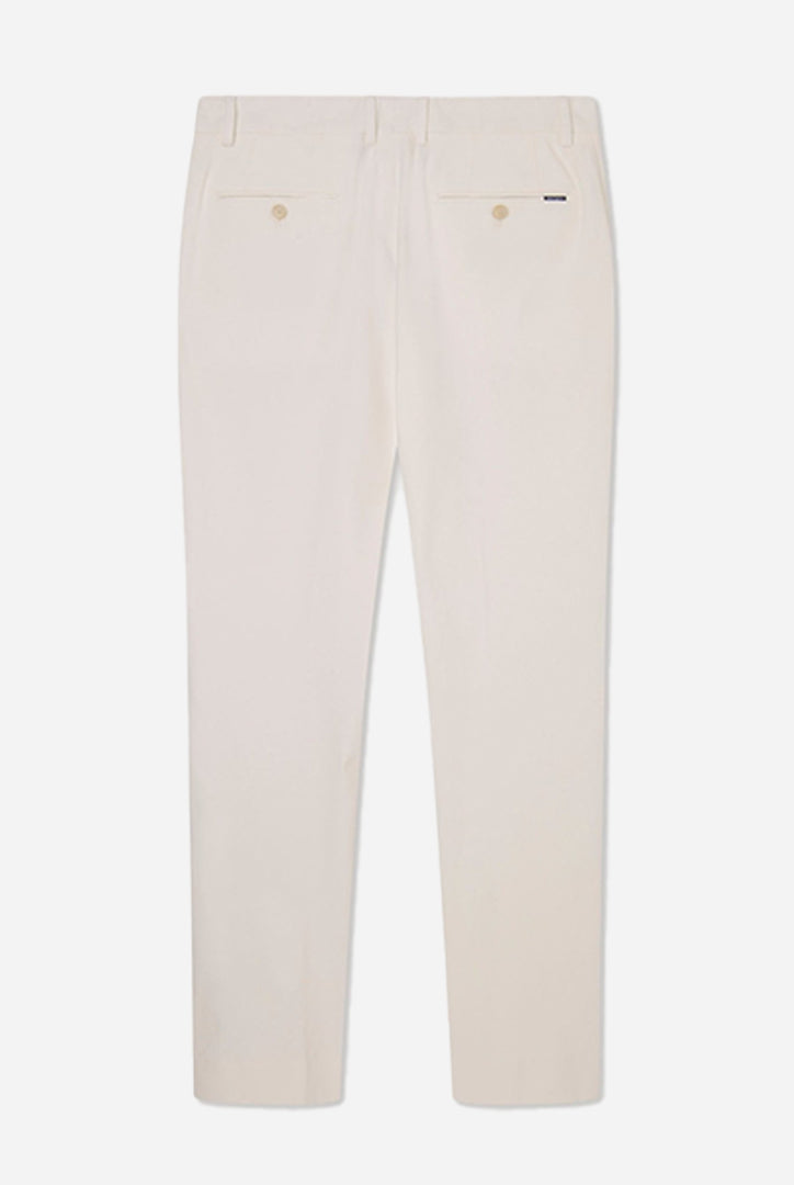 PANTALON HACKETT LONDON BLANCO ALGODON (HM212551R-804)