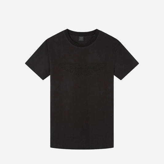 CAMISETA-TSHIRT HACKETT LONDON NEGRO ALGODON (HM500779-999)