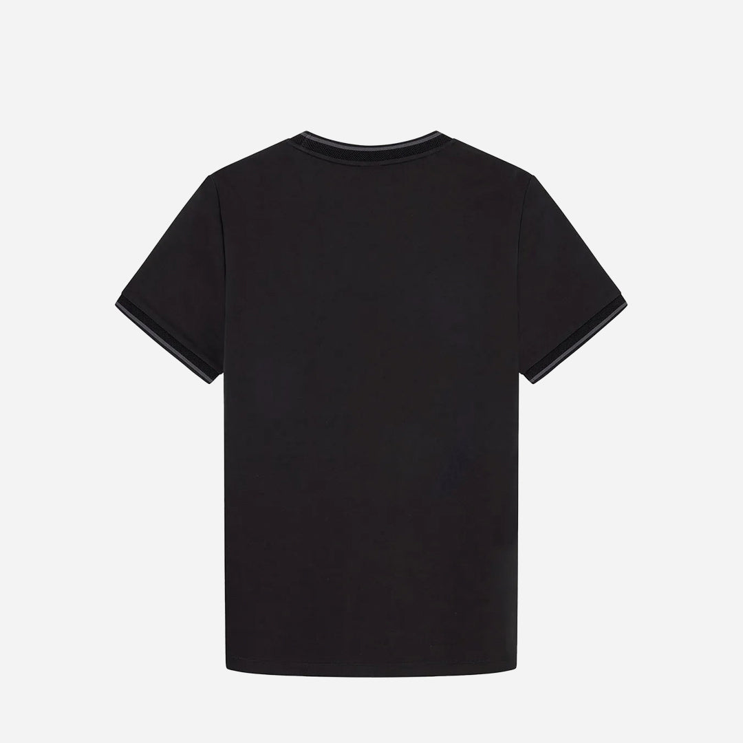 CAMISETA-TSHIRT HACKETT LONDON NEGRO ALGODON (HM500782-999)