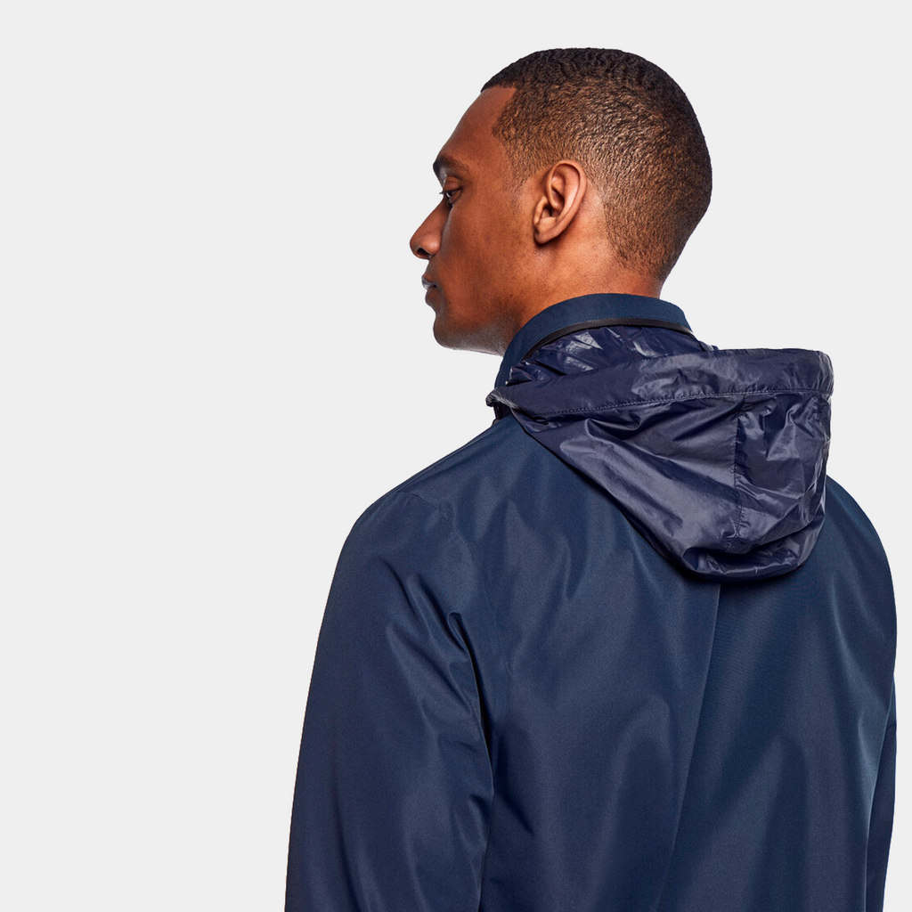CHAQUETA HACKETT AZUL 100% POLYESTER  (HM402985-595)