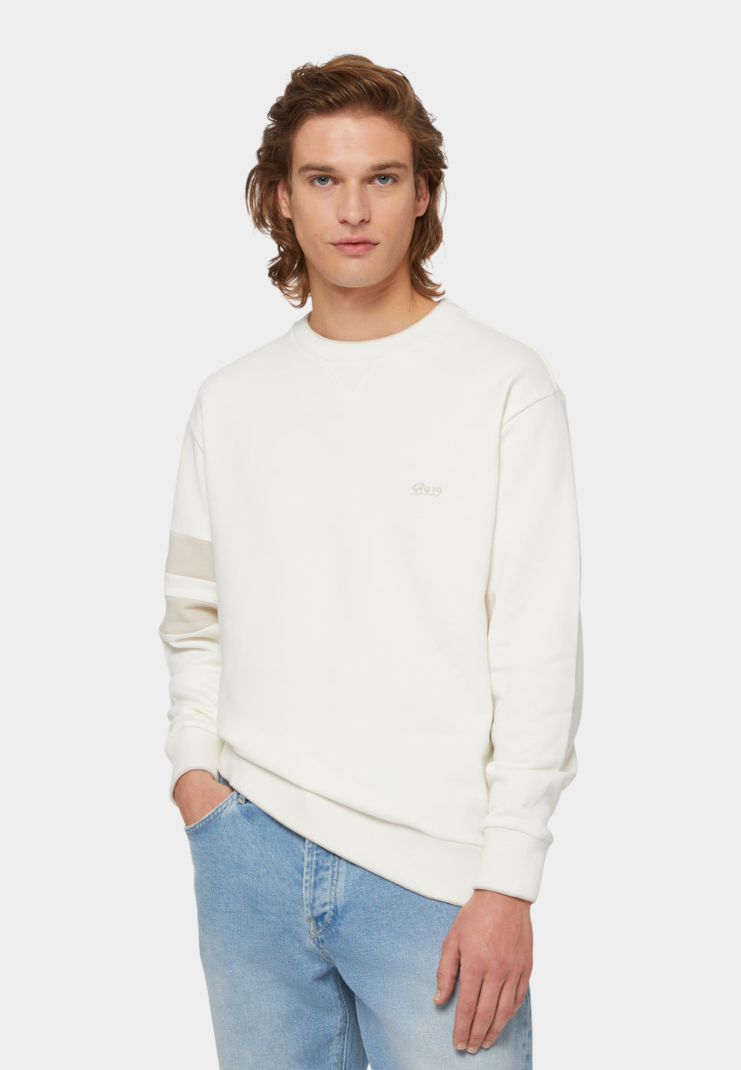 SWEAT-SHIRT BOGGI BLANCO ALGODON