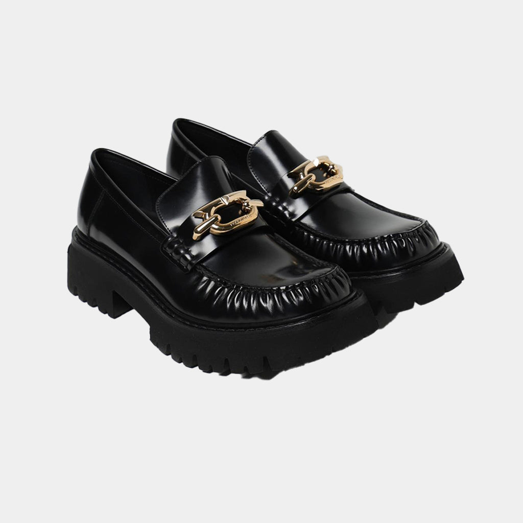 Zapato Dama Mocasines Ingrid Negro Gancini S.F.