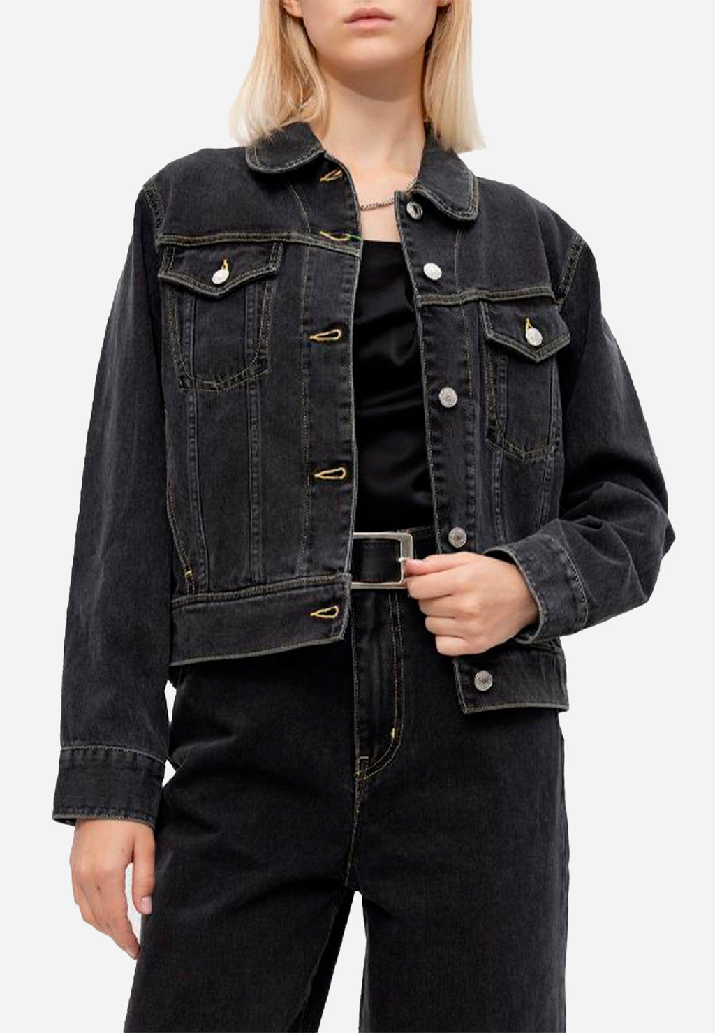 Chaqueta Negra Dama K.