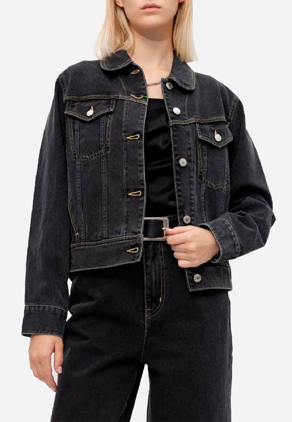 Chaqueta Negra Dama K.