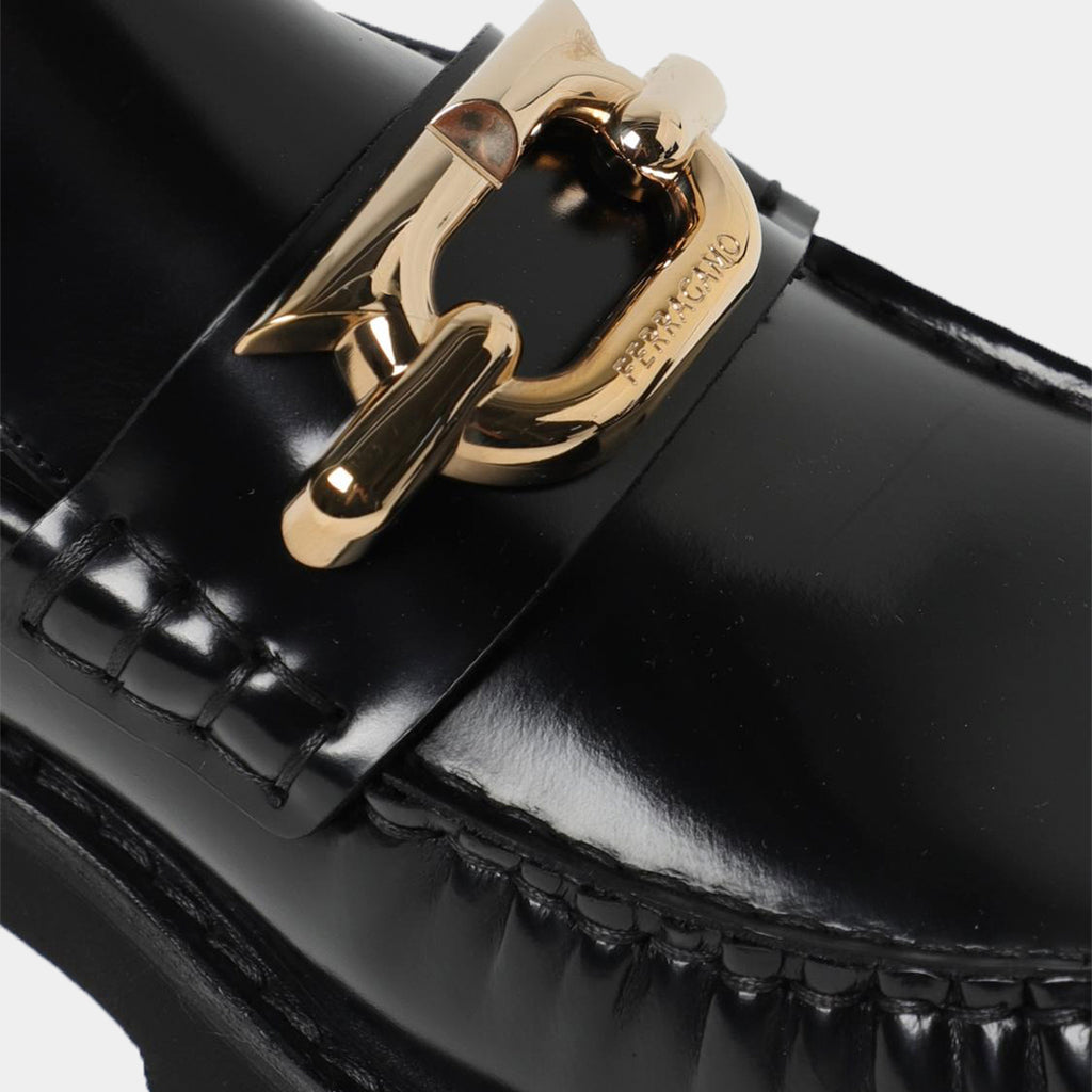 Zapato Dama Mocasines Ingrid Negro Gancini S.F.