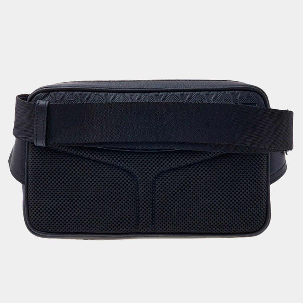 MALETA FERRAGAMO NEGRO CUERO + FABRIC (757922-241214)