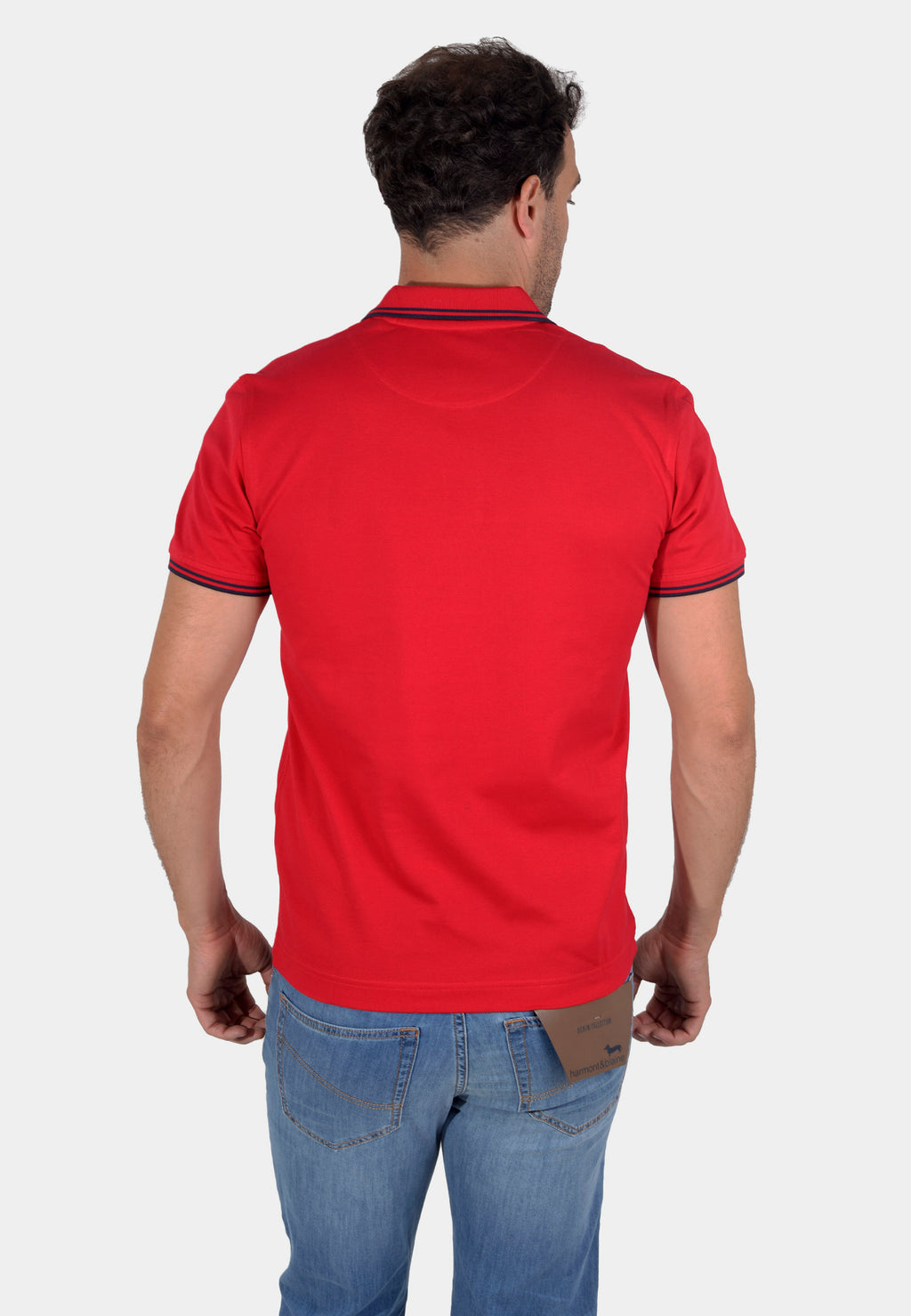 CAMISETA POLO HARMONT ROJO CUERO (LNK0100211480-518)