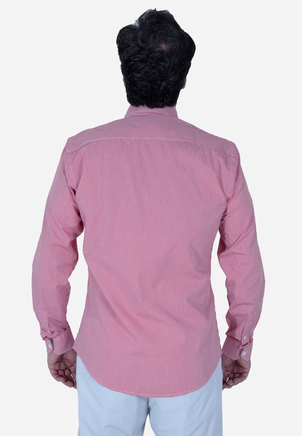 CAMISA HARMONT & BLAINE ROJO CUADROS ALGODÓN (CNL012011464I-501)