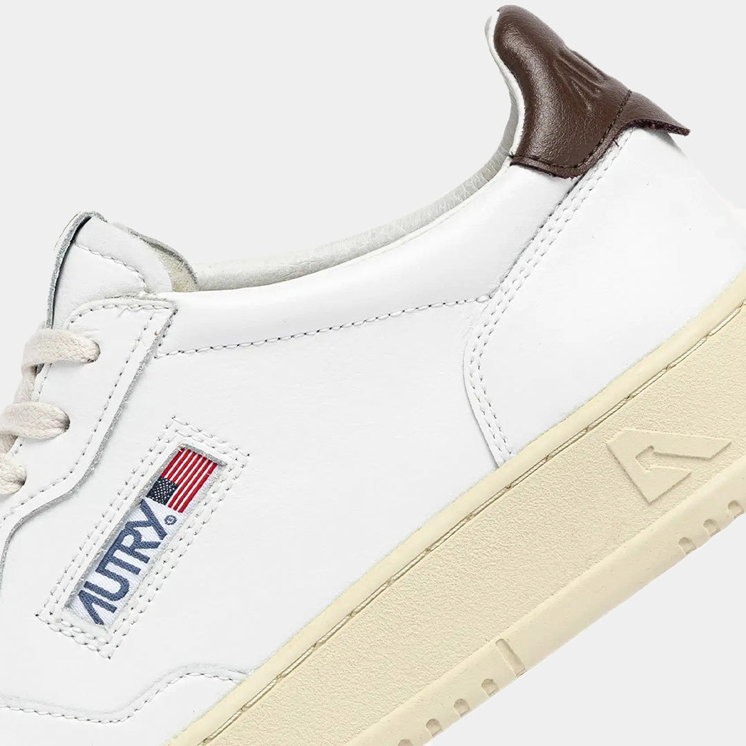 Tenis Medalist Low Blanco/Marrón