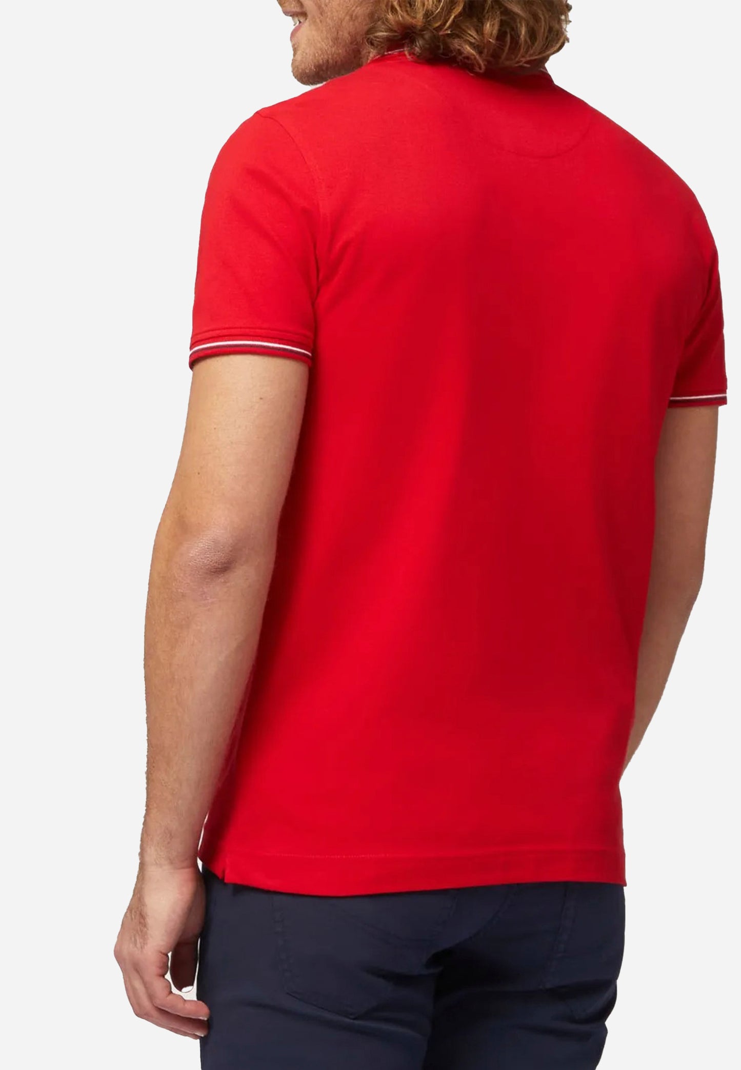 CAMISETA POLO HARMOT&BLAINE ROJO ALGOD (LNL032020862-501)