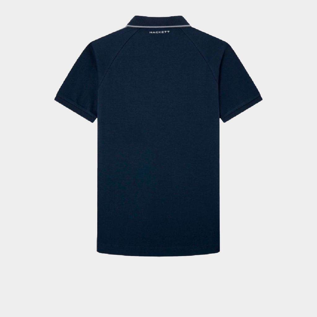 CAMISETA POLO HACKETT AZUL 100% COTTON (HM563188)