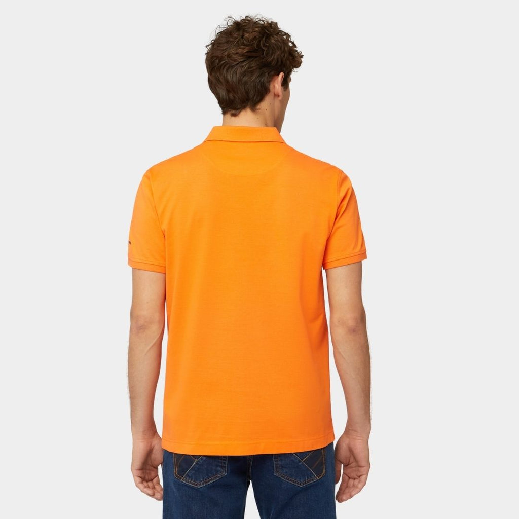CAMISETA POLO HARMOT & BLAINE NARANJA ALGODÓN (LRL030021148-402)