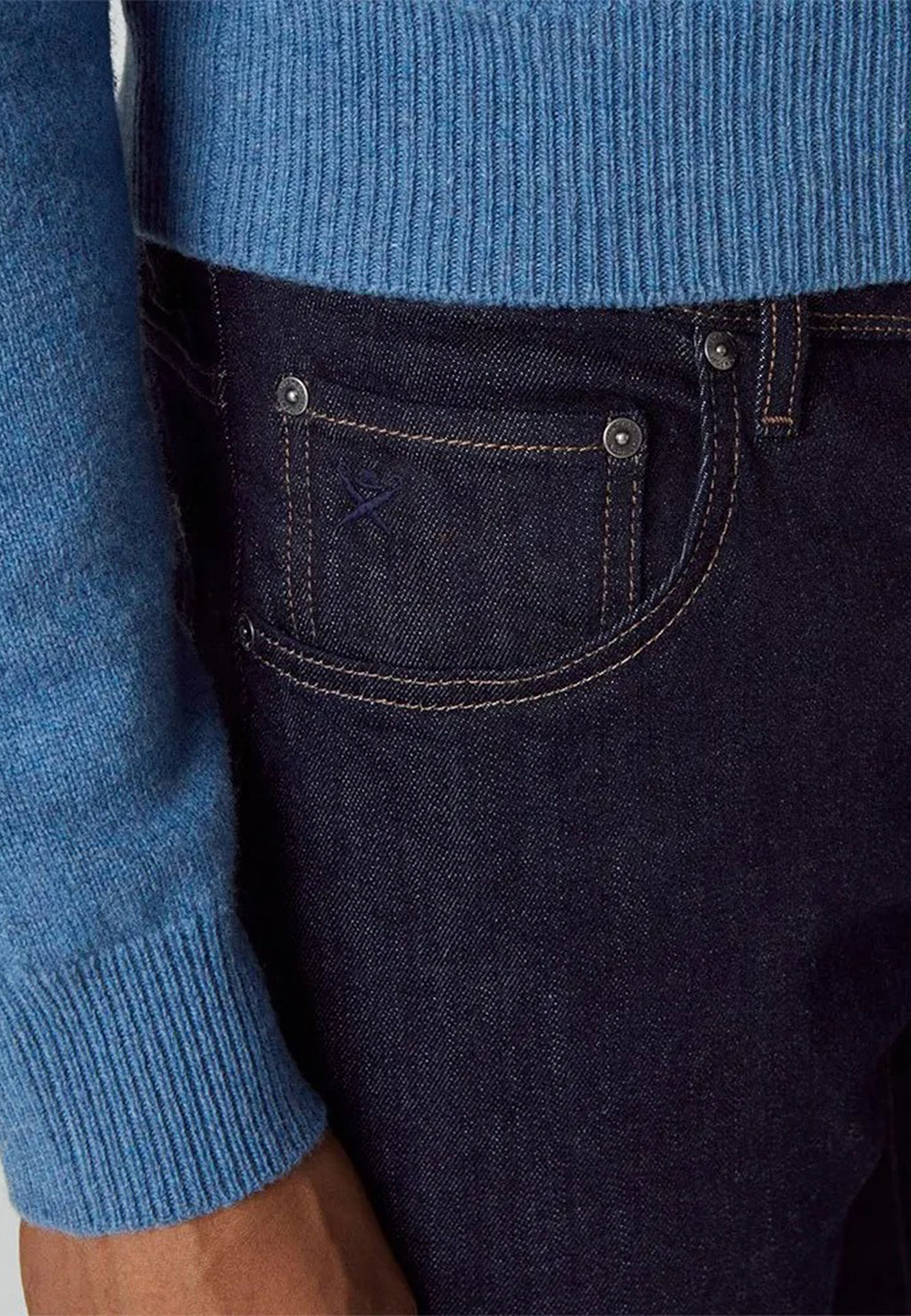 Jeans Denim Azul Marino H.L.