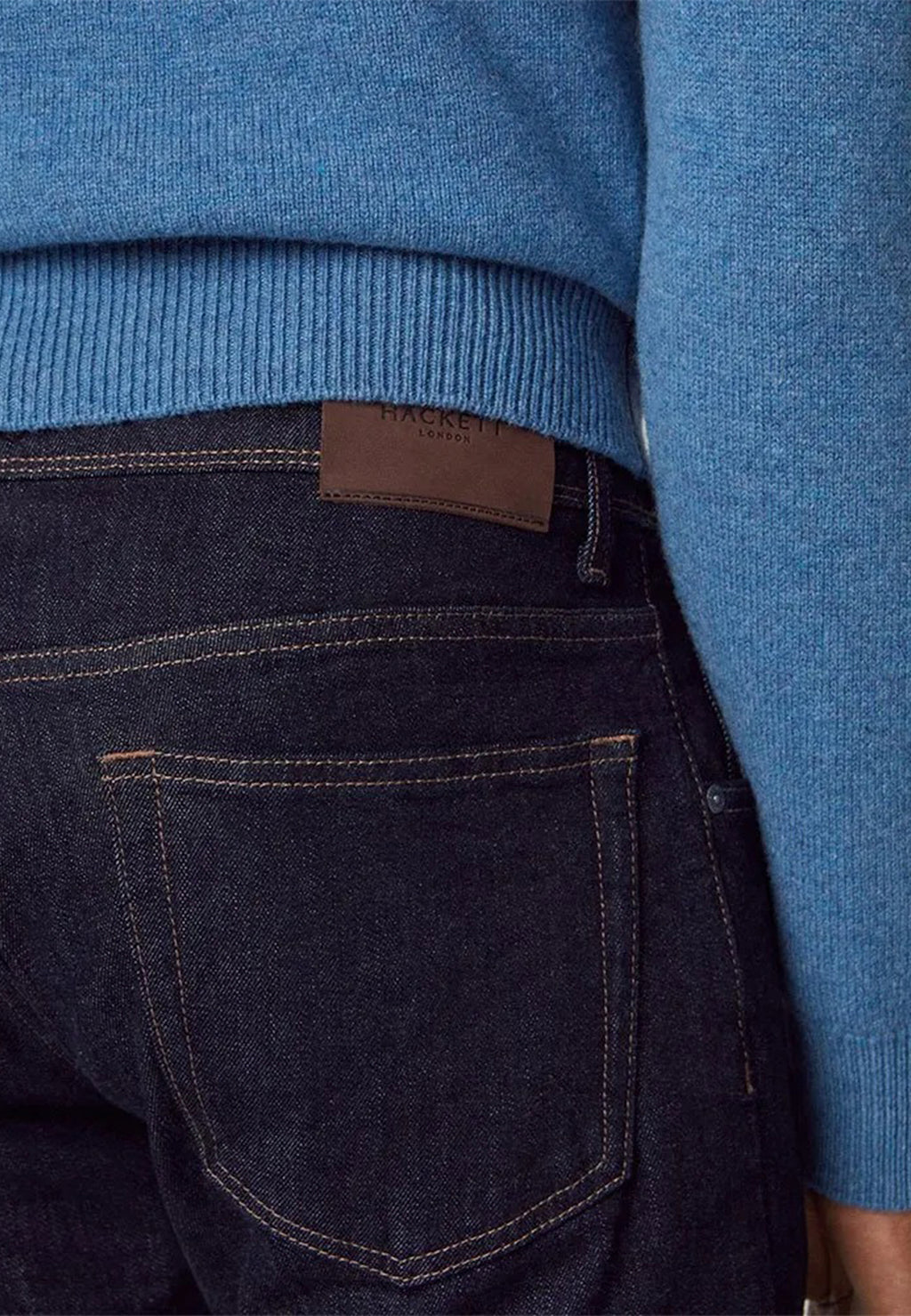 Jeans Denim Azul Marino H.L.