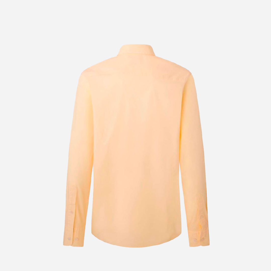 Camisa de Manga Larga Color Salmón H.L.