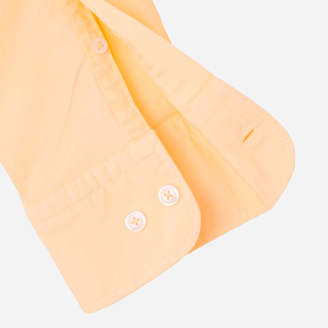 Camisa de Manga Larga Color Salmón H.L.