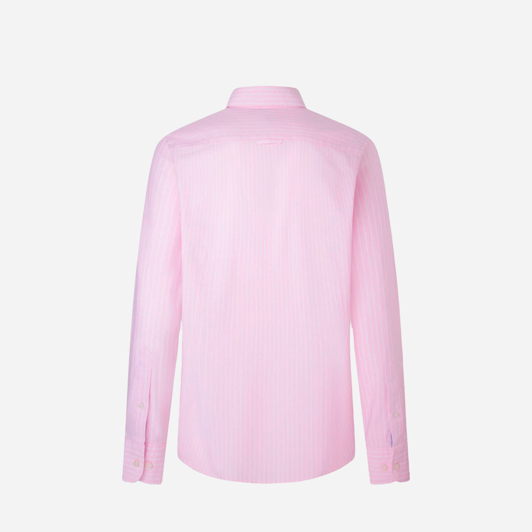 Camisa Clásica  Cuello Abotonado Rosa H.L.