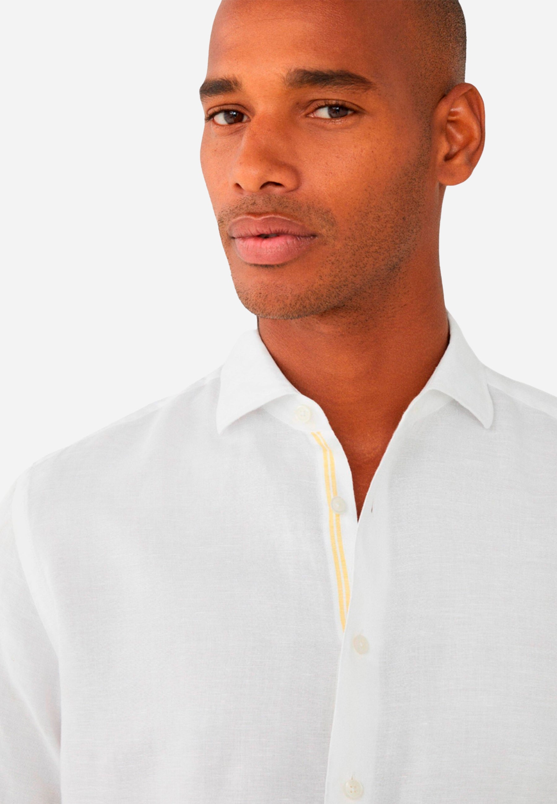 Camisa con Ribete de Contraste H.L.