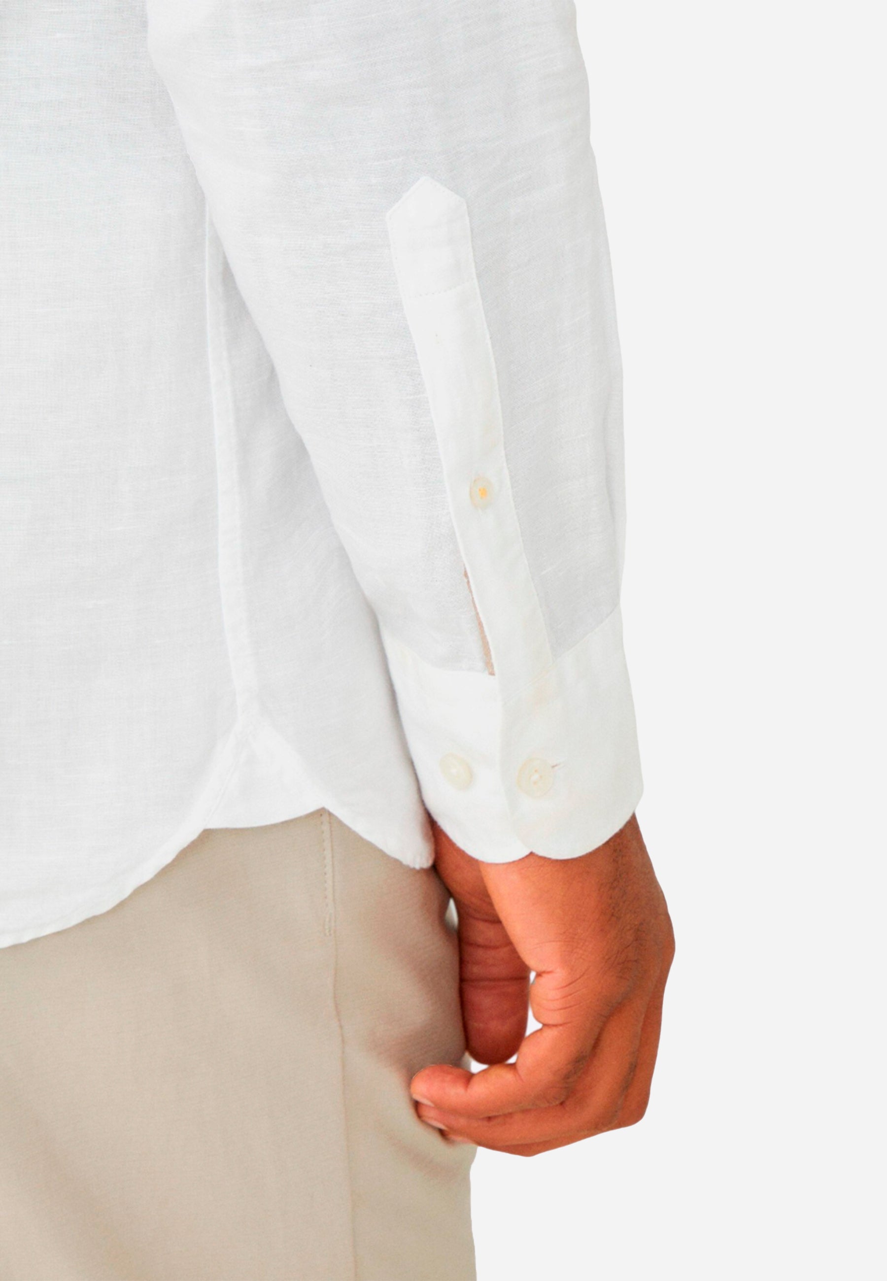 Camisa con Ribete de Contraste H.L.