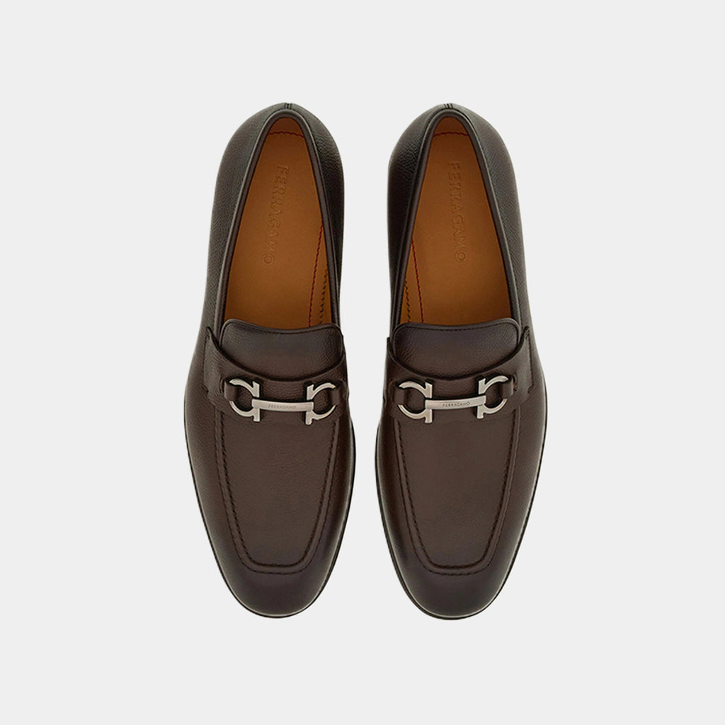 Zapato Mocasines Café con Adorno Gancini S.F.