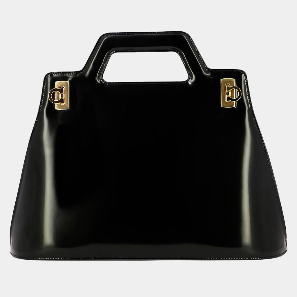 BOLSO FERRAGAMO DAMA NEGRO CUERO (761287-213961)