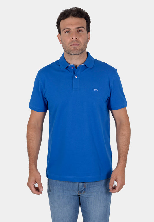 CAMISETA POLO HARMONT AZUL ALGOD (LRJ3490208620-816)