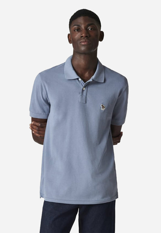 CAMISETA POLO PAUL SMITH AZUL ALGODON (M2R-183K-KZEBRA-41E)