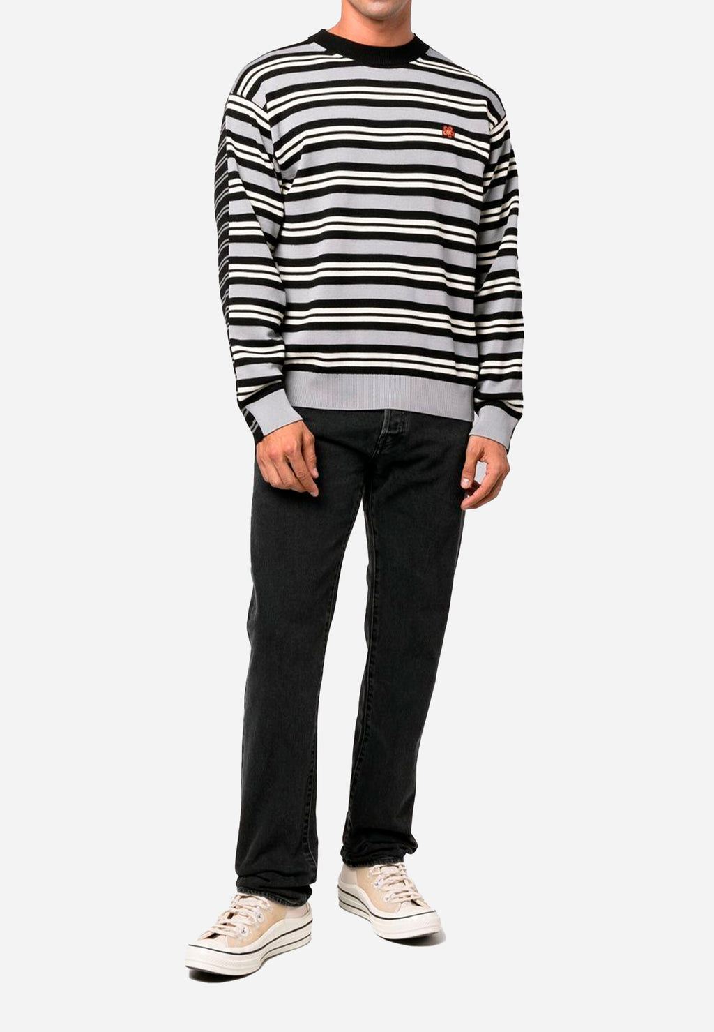 JEANS KENZO CABALLERO NEGRO ALGODON (FC65DP1019EJ-99)