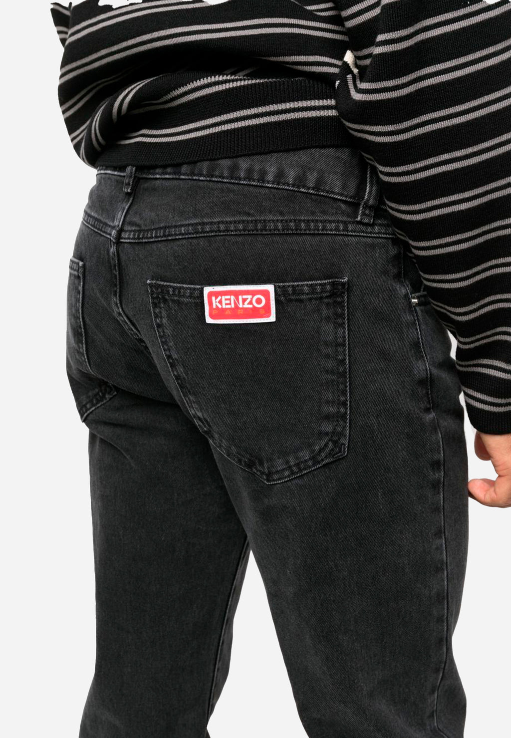 JEANS KENZO CABALLERO NEGRO ALGODON (FC65DP1019EJ-99)