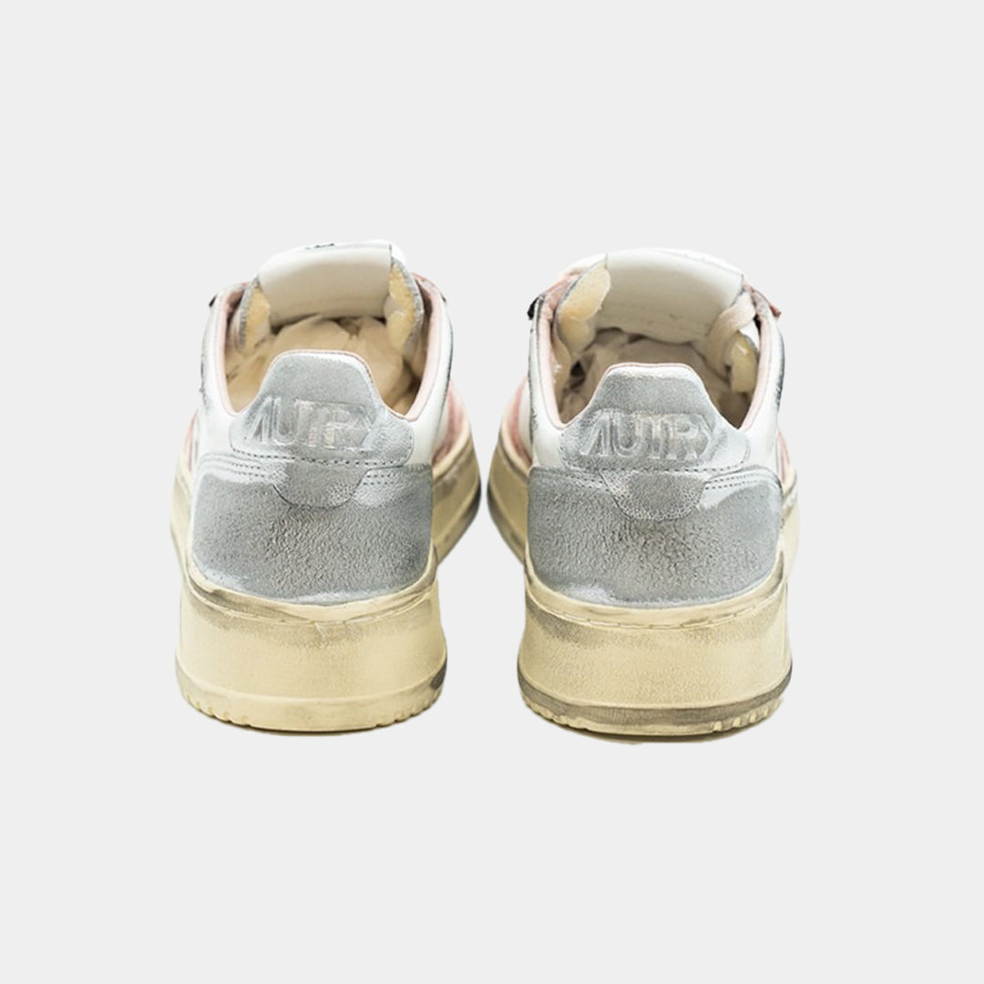 Tenis Medalist Low Super Vintage Dama Blanco/Rosa