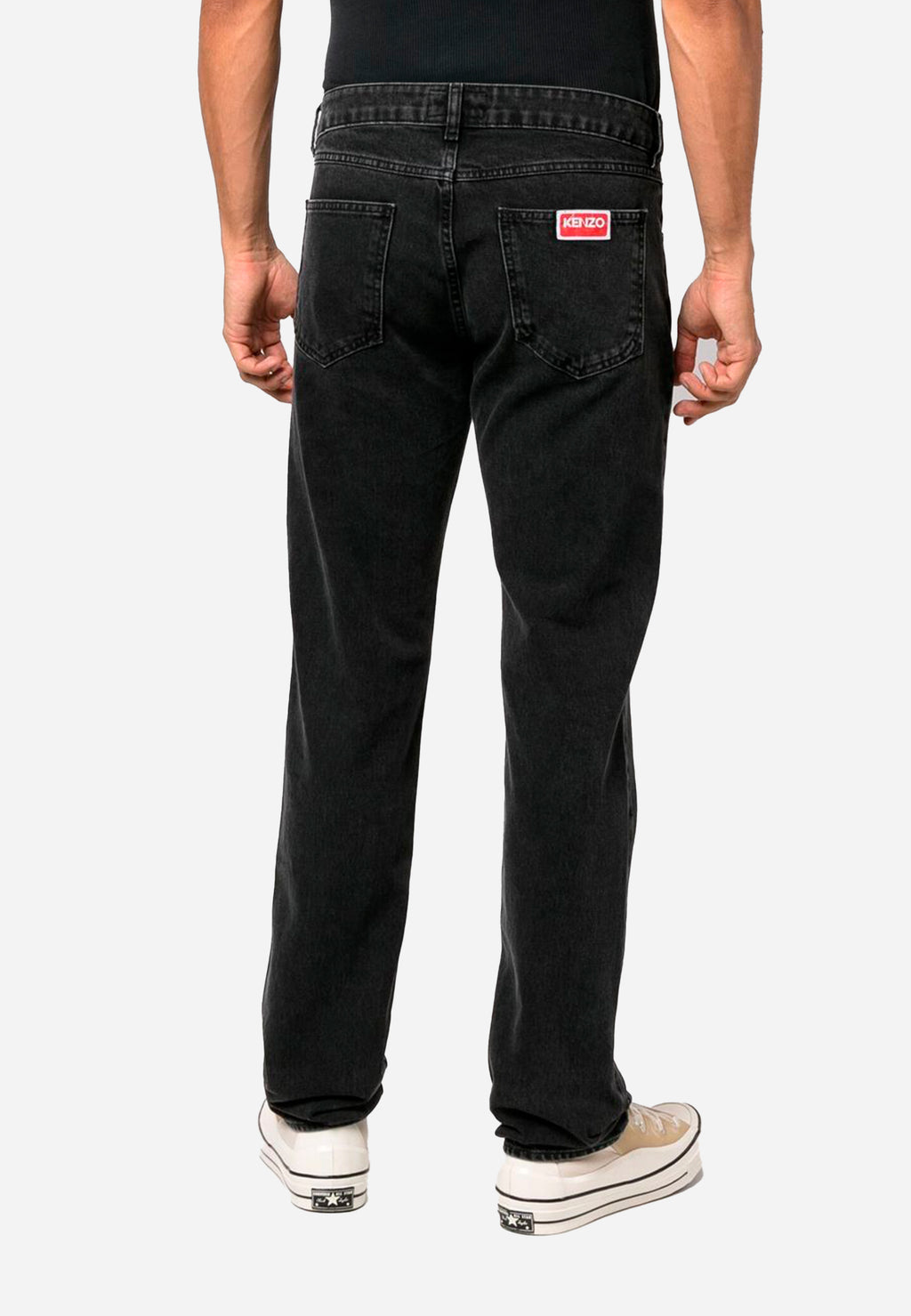 JEANS KENZO CABALLERO NEGRO ALGODON (FC65DP1019EJ-99)