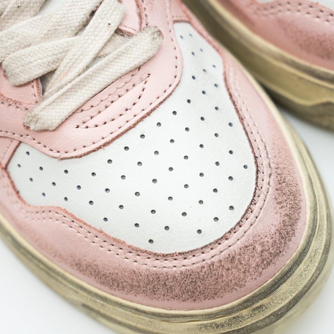 Tenis Medalist Low Super Vintage Dama Blanco/Rosa