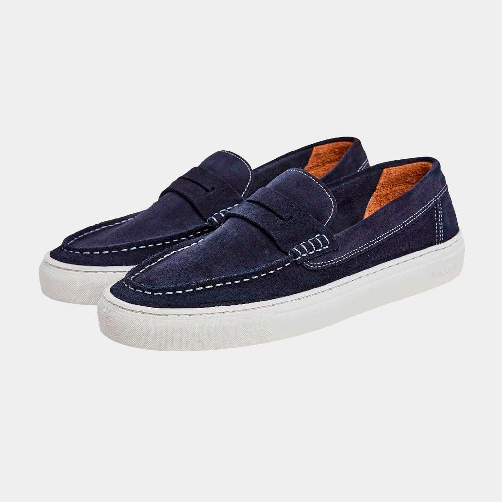 ZAPATO HACKETT LONDON AZUL GAMUZA(HMS21375-595)