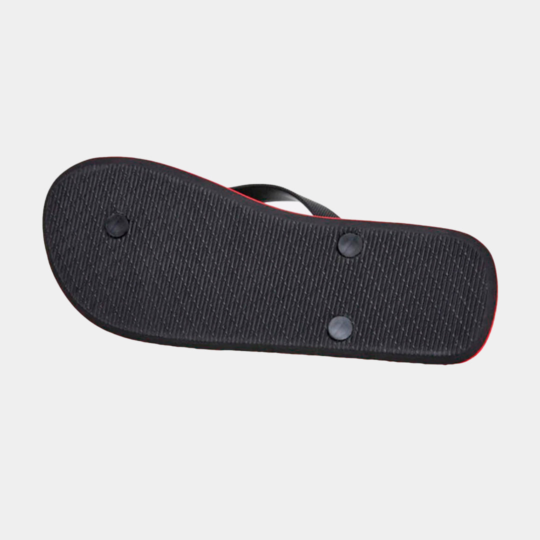 Sandalias Hombre Negra/Rojas H.L.