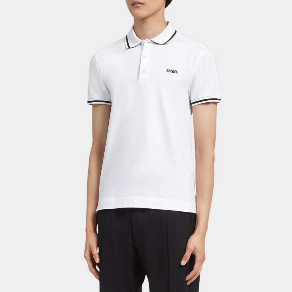 Camiseta Polo Blanca Hombre E.Z.