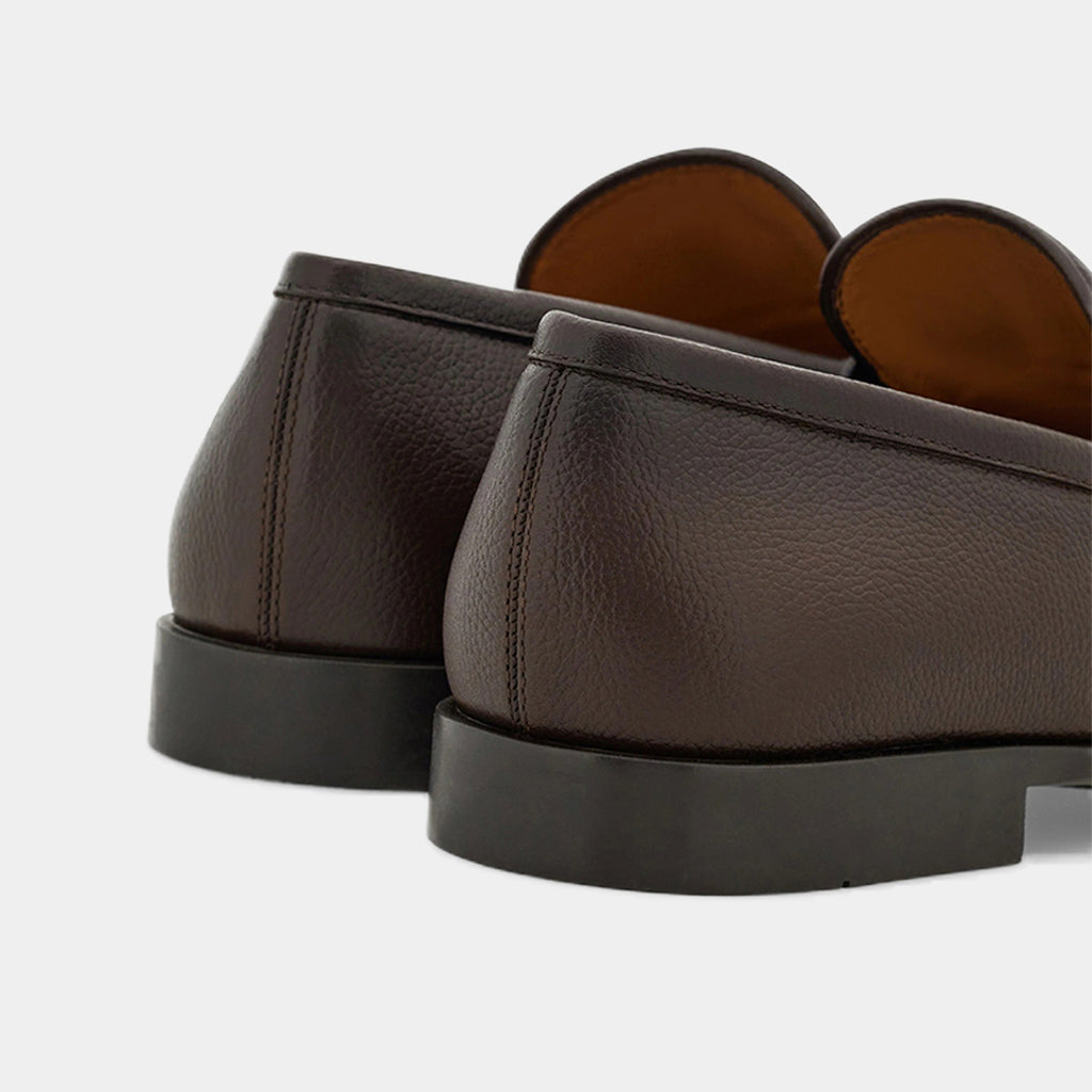 Zapato Mocasines Café con Adorno Gancini S.F.