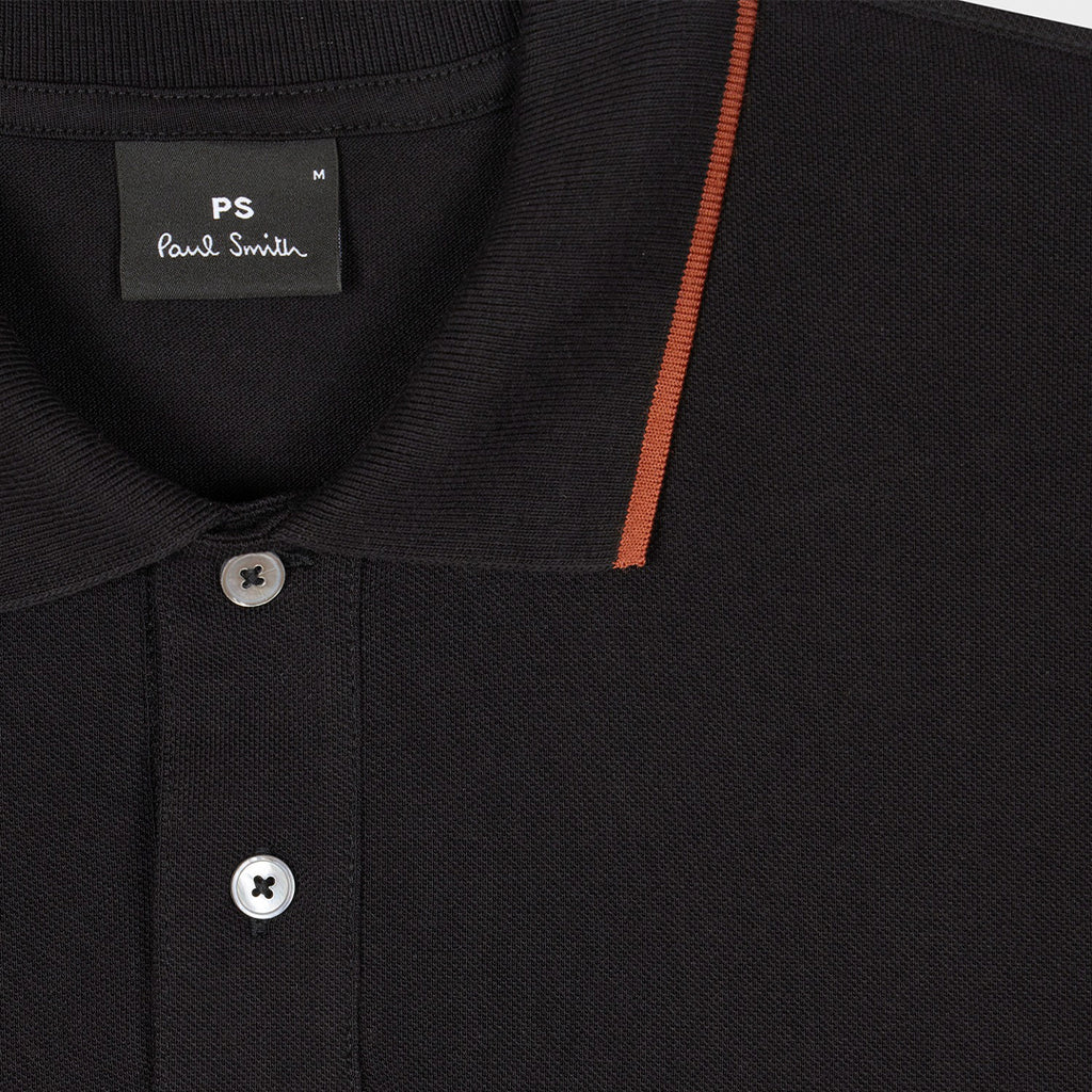 CAMISETA POLO PAUL SMITH NEGRO ALGODON (M2R-151LZ-N21580-79)