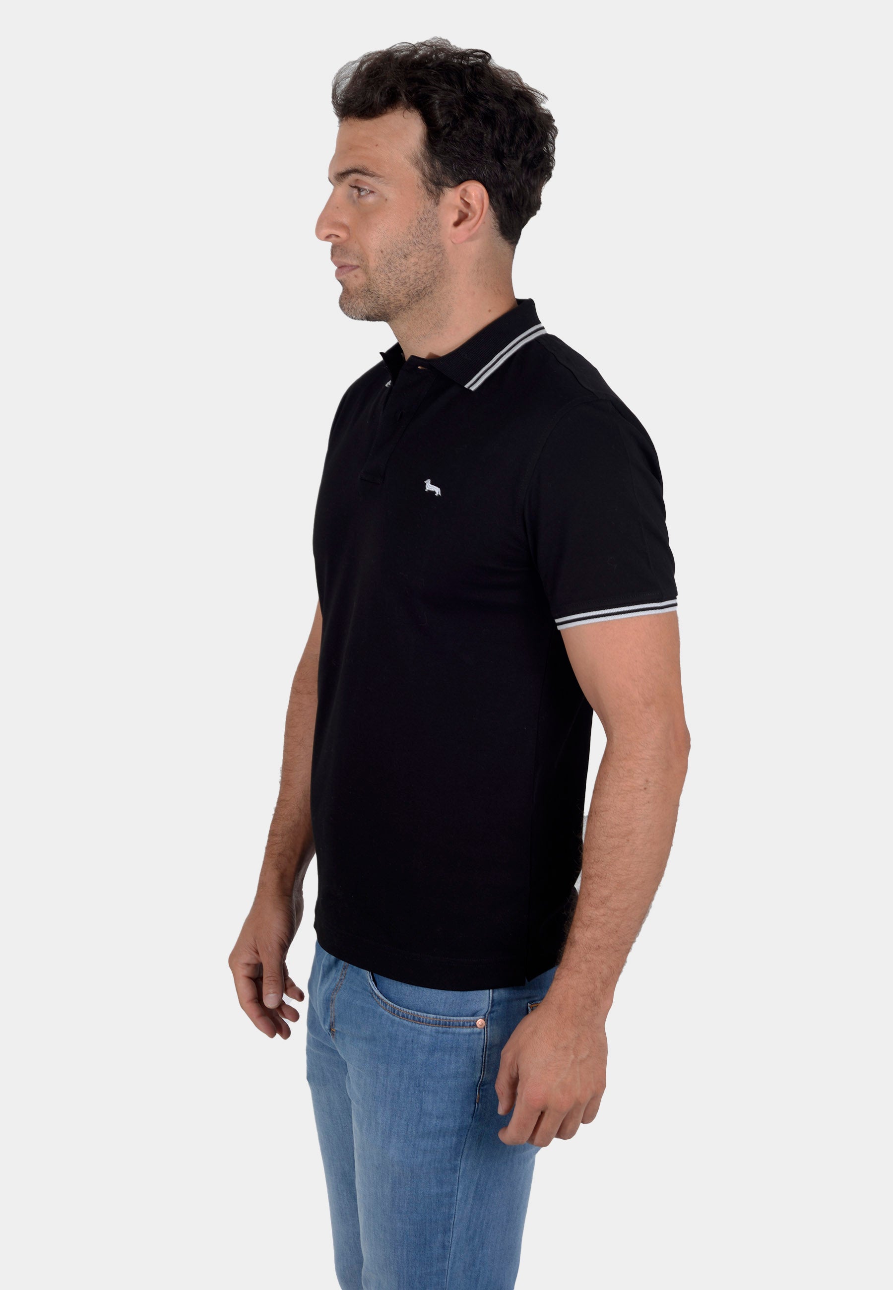 Camisa Polo Azul Marino H&B