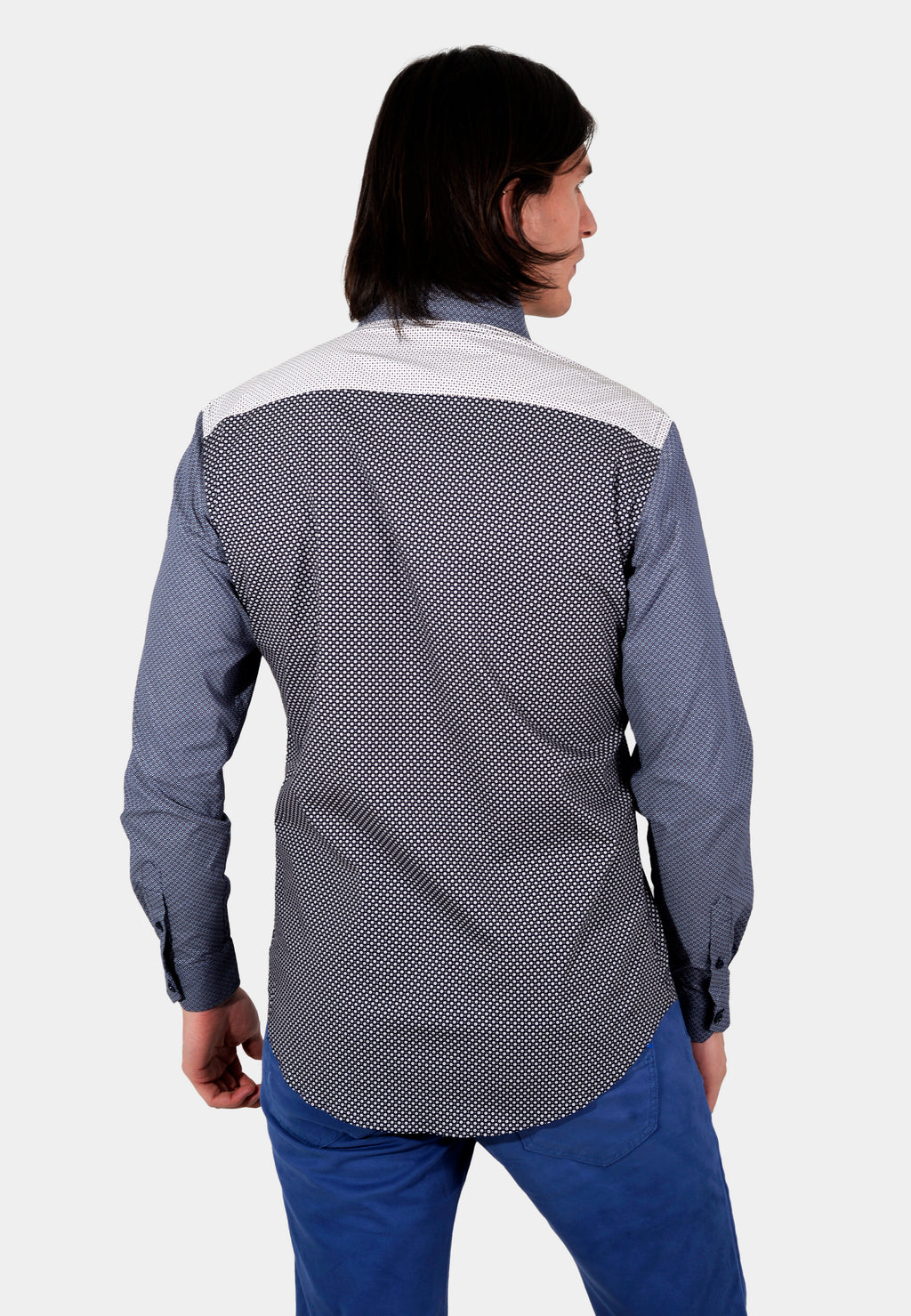 CAMISA HARMONT AZUL ALGOD (CNK003012573I-801)